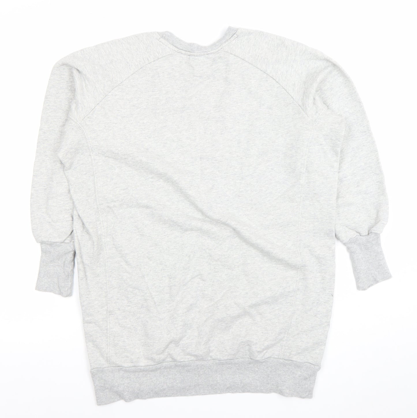 ZARA Women Grey Long Sleeve Pullover Sweatshirt Size 8