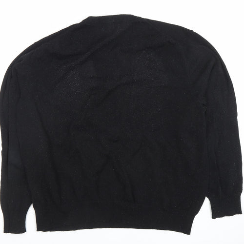 U.S. Polo Assn. Men's Black XL Crew Neck Pullover Jumper