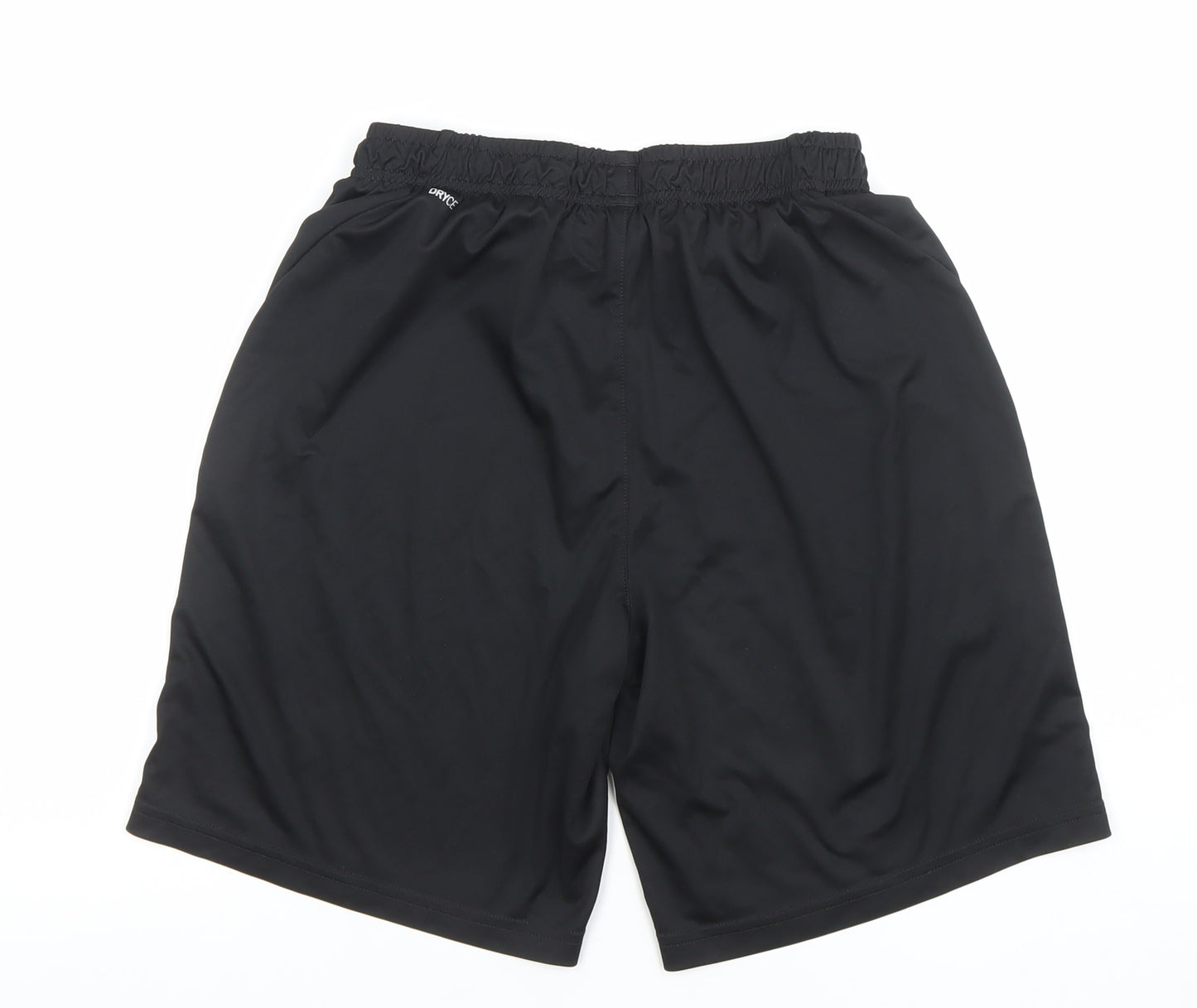 Puma Men's Black Small Athletic Activewear Shorts Elastic Waist