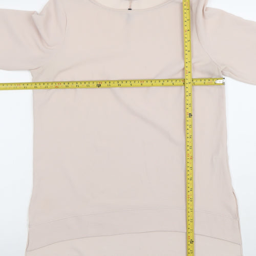 Gallery Women’s Beige Long Sleeve Basic Blouse Size S