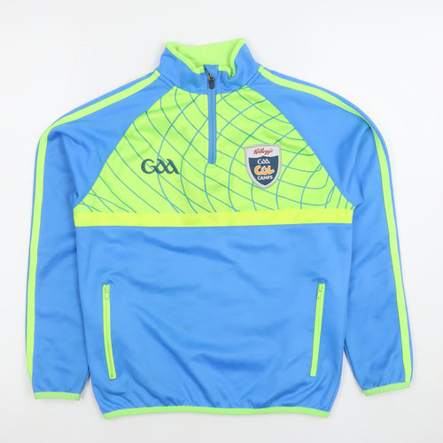 Masita Boys Blue Half Zip Sports Sweatshirt 9-10 Years GAA Kellogg’s