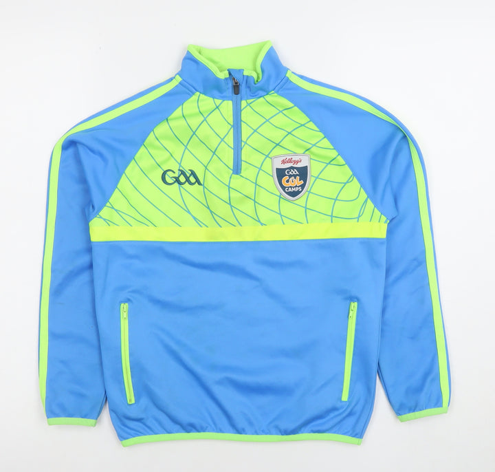 Masita Boys Blue Half Zip Sports Sweatshirt 9-10 Years GAA Kellogg’s