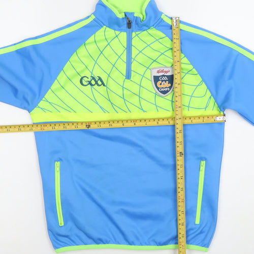 Masita Boys Blue Half Zip Sports Sweatshirt 9-10 Years GAA Kellogg’s