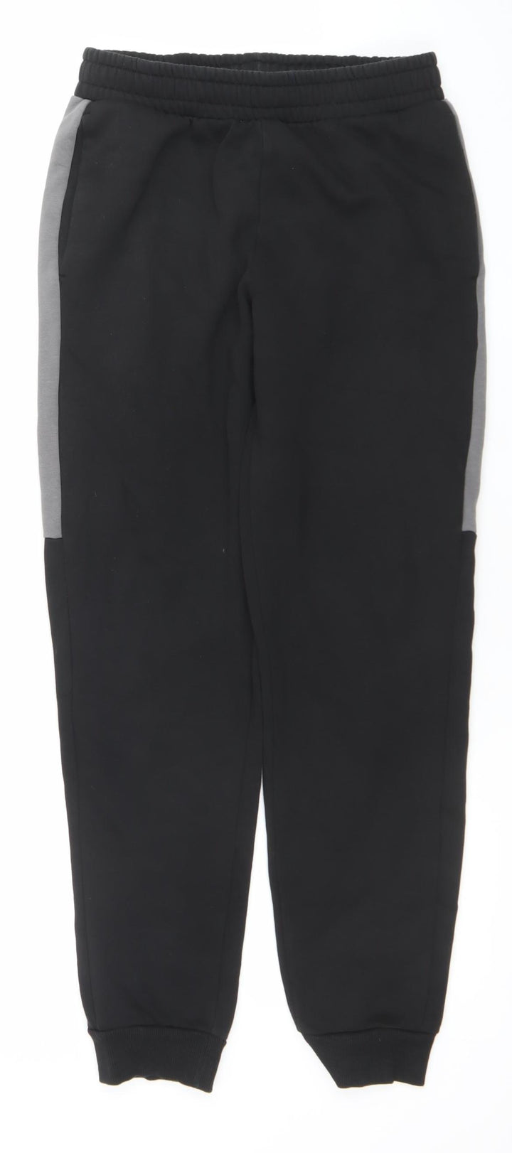 Puma Mens Black Small Jogger Tapered Sweatpants Activewear Trousers