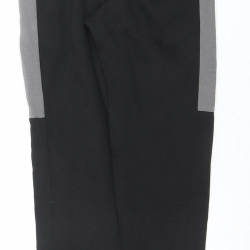 Puma Mens Black Small Jogger Tapered Sweatpants Activewear Trousers