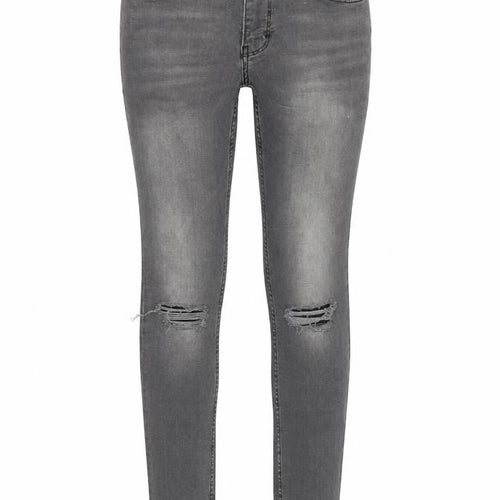 H&M Girls Grey Superstretch Skinny Jeans 13 Years Ripped Denim Casual