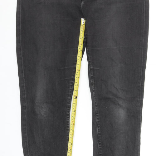 White Stuff Women's Black Skinny Jeans Size 18L Tall Stretch Denim