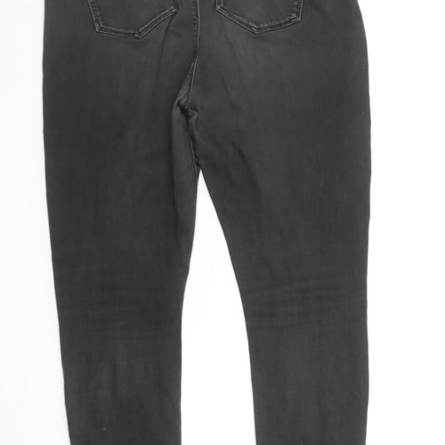 White Stuff Women's Black Skinny Jeans Size 18L Tall Stretch Denim