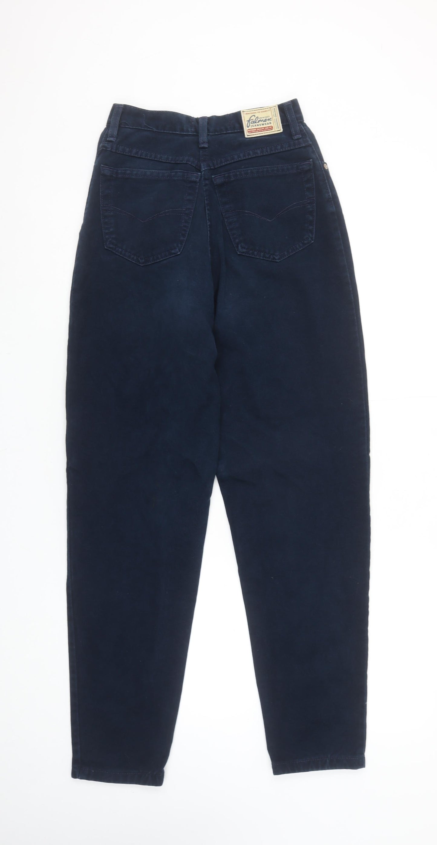 Falmer Jeanswear Women's Blue High Rise Tapered Jeans Size 10
