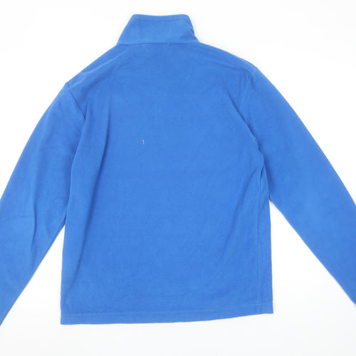 Regatta Men's Blue Fleece 1/2 Zip Pullover Sweatshirt Size M
