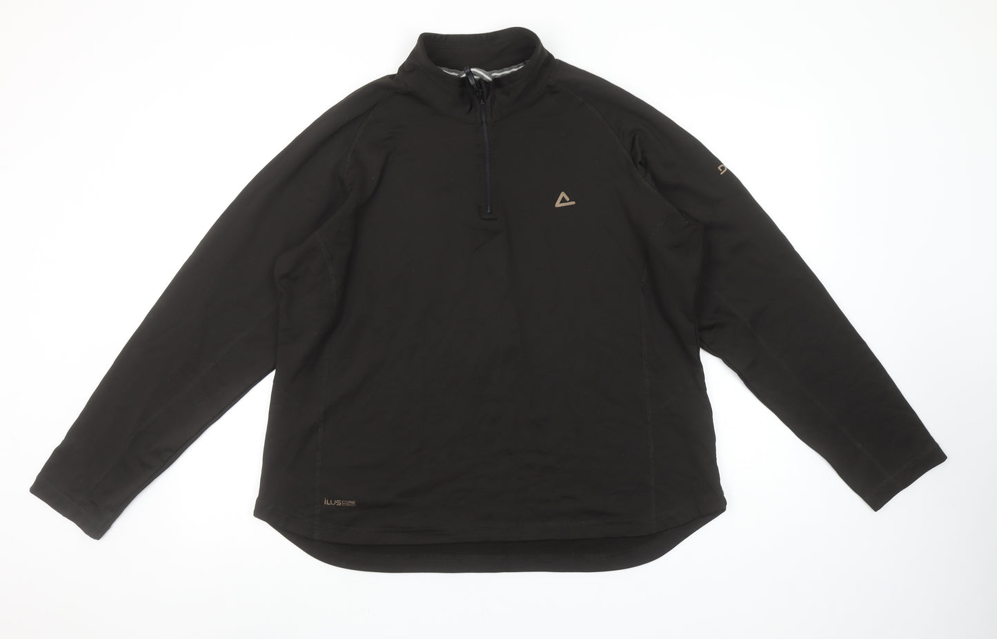 Dare 2b Women Black Size 20 1/2 Zip Pullover Sweatshirt ILUS Core