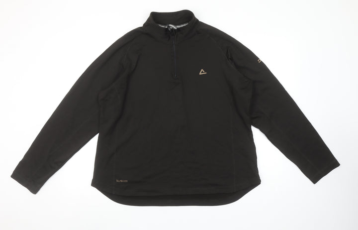 Dare 2b Women Black Size 20 1/2 Zip Pullover Sweatshirt ILUS Core