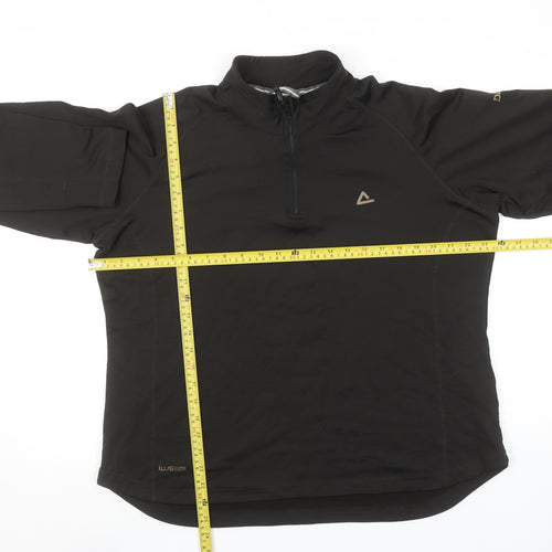 Dare 2b Women Black Size 20 1/2 Zip Pullover Sweatshirt ILUS Core