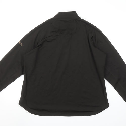 Dare 2b Women Black Size 20 1/2 Zip Pullover Sweatshirt ILUS Core