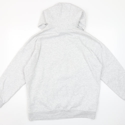BT21 Women's Grey Hoodie Small Pullover Cartoon Character Sweatshirt
