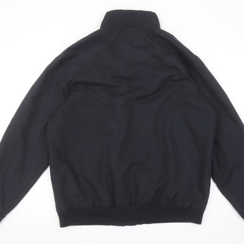 Carabou Men's Navy Blue L Full Zip Lined Jacket