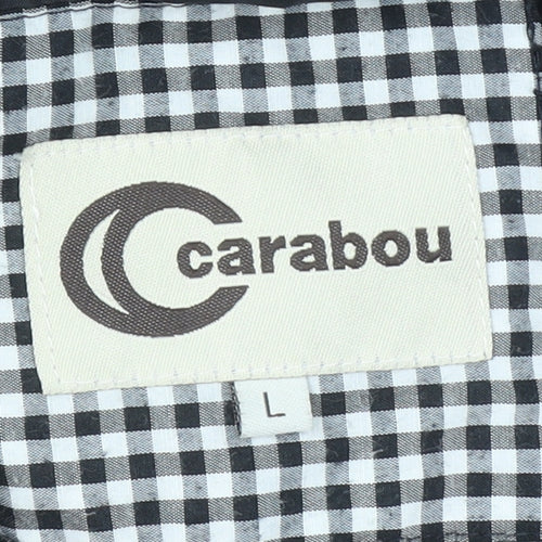 Carabou Men's Navy Blue L Full Zip Lined Jacket