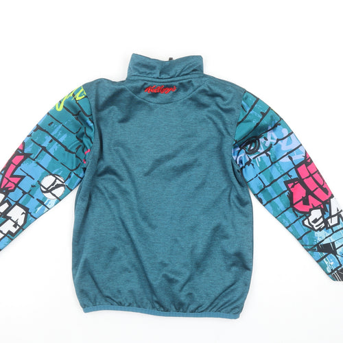Azzurri Boys Blue 2 Years 1/4 Zip Sports Sweatshirt GAA Cúl Camps