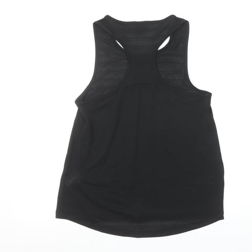 Puma Womens Black XS Racerback Sports Tank Top