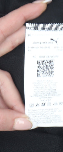 Puma Womens Black XS Racerback Sports Tank Top