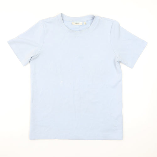 InWear Women's Blue XS Basic Cotton Short Sleeve T-Shirt