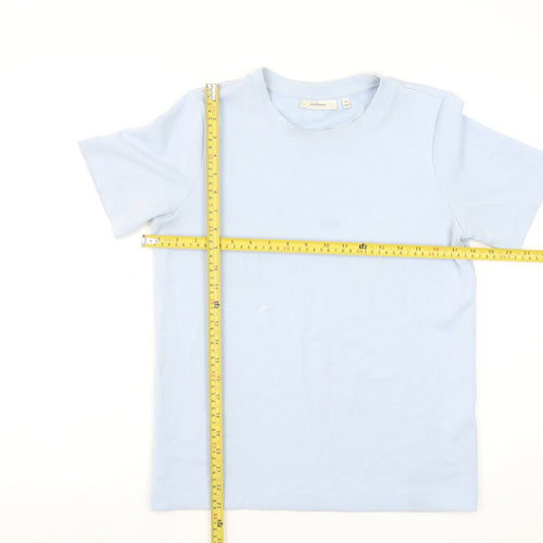 InWear Women's Blue XS Basic Cotton Short Sleeve T-Shirt