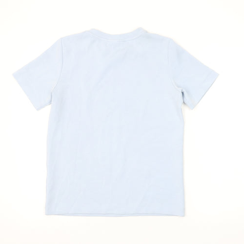 InWear Women's Blue XS Basic Cotton Short Sleeve T-Shirt