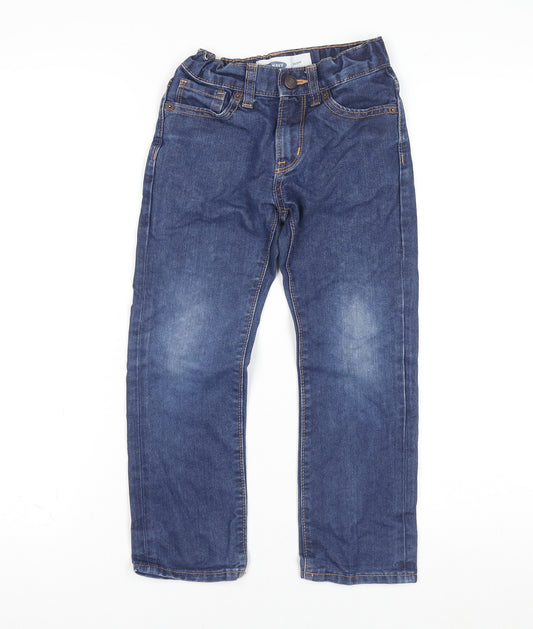 Old Navy Girls Blue Skinny Denim Jeans Size 10 Years Elastic Waist