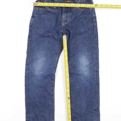 Old Navy Girls Blue Skinny Denim Jeans Size 10 Years Elastic Waist