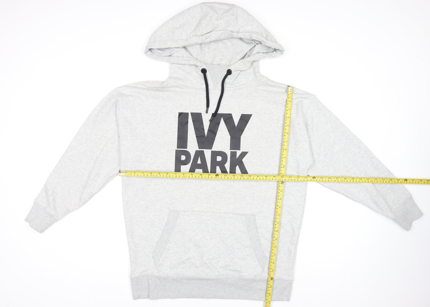Ivy Park Womens Grey Pullover Hoodie Jumper Size M Regular Fit