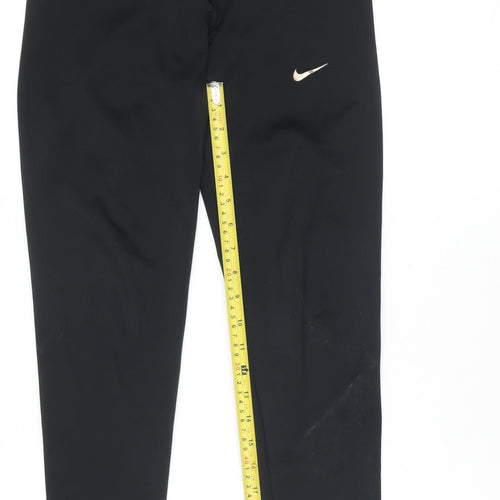 Nike Pro Dri-Fit Black M Women’s Ankle Leggings Gym Training