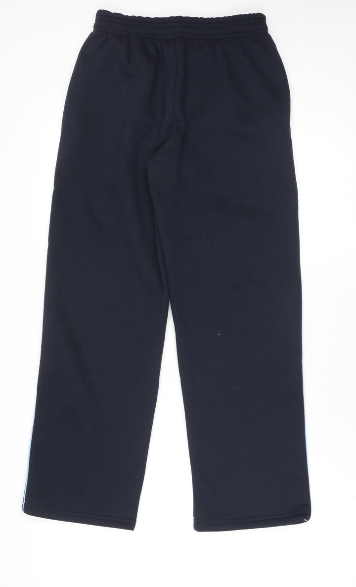 Lynch's of Marino Girls Black 10-11 Years Track Pants Cotton Blend School Joggers