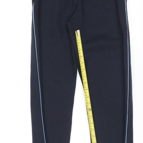 Lynch's of Marino Girls Black 10-11 Years Track Pants Cotton Blend School Joggers