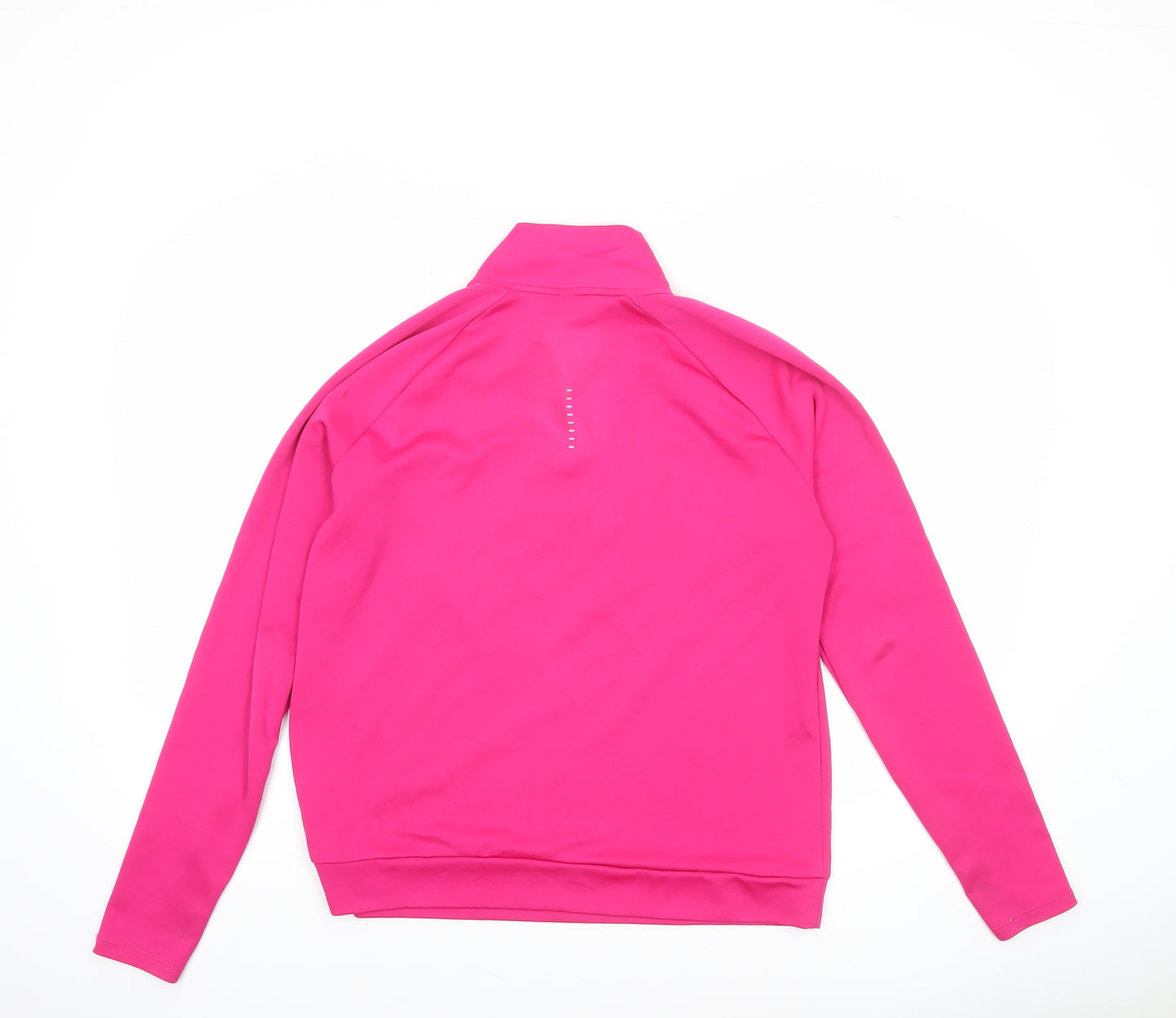 Nike Women’s Pink Dri-FIT 1/4 Zip Running Top Size M