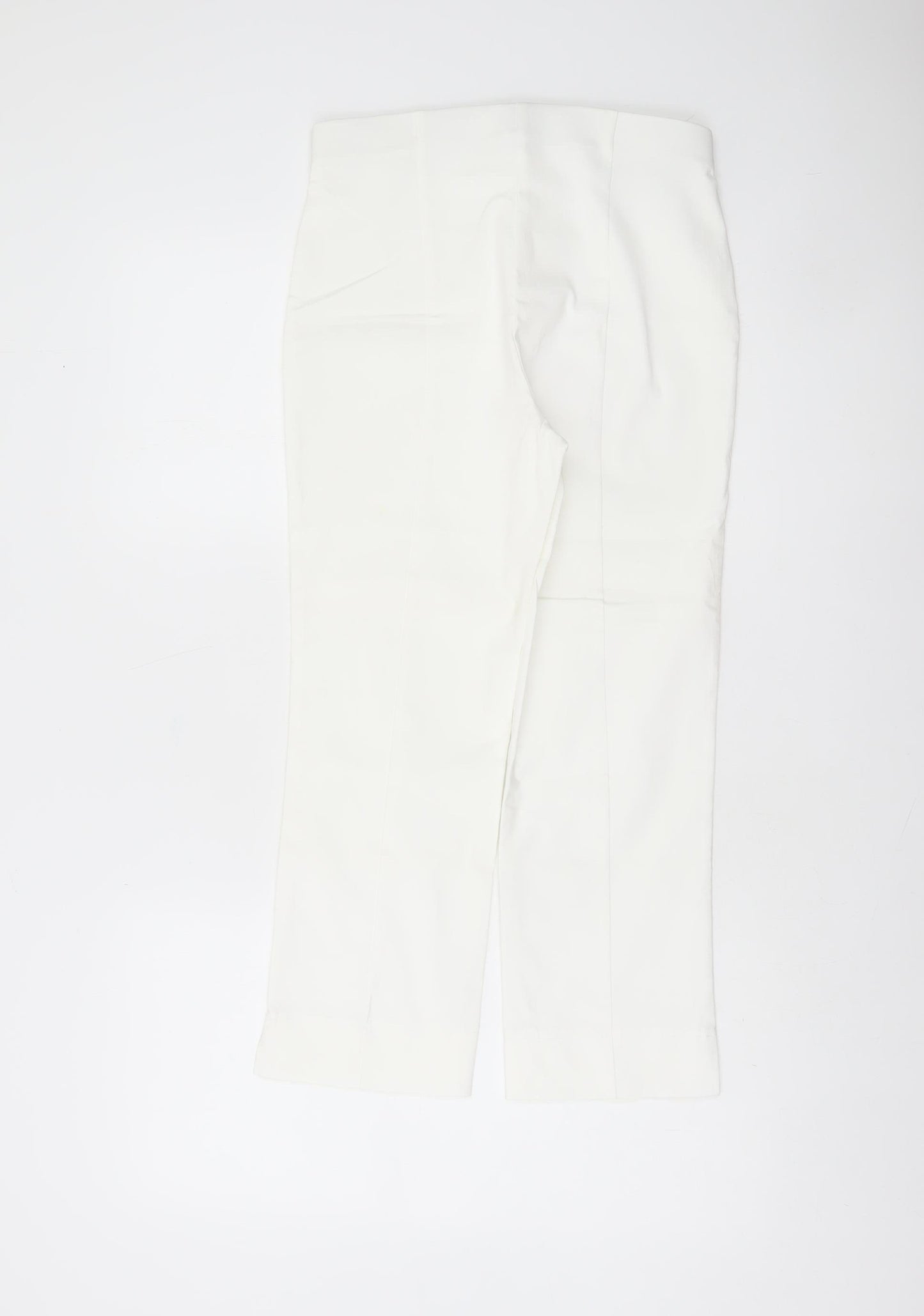Dunnes Women’s White Size 8 Straight Trousers