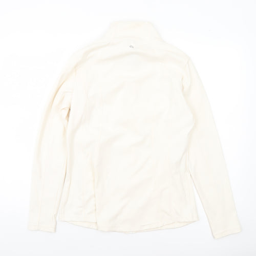 Dunnes Stores Womens Ivory Softshell Full Zip Jacket Size 12
