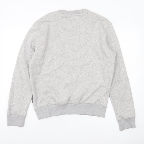 French Connection Men's Grey Sweatshirt S Regular Crew Neck Pullover
