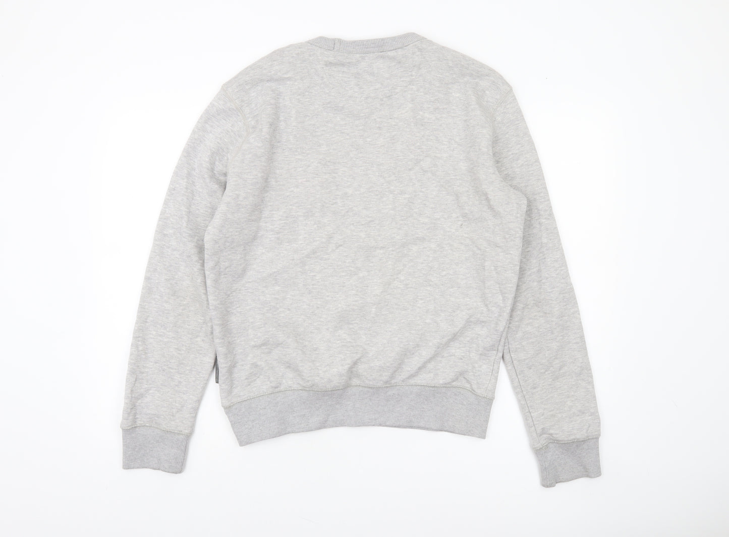 French Connection Men's Grey Sweatshirt S Regular Crew Neck Pullover