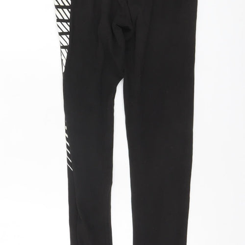 Puma Women's Black Ankle Leggings Size S Cotton Stretch Activewear