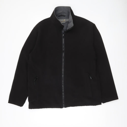 Regatta Men’s Black Softshell Jacket M 40in Breathable Water Resistant