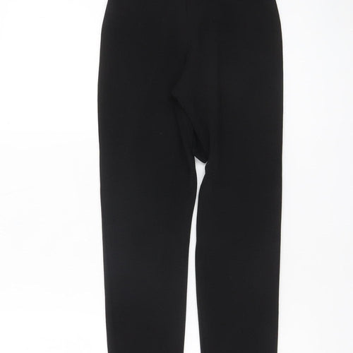 PrettyLittleThing Women’s Black Size 4 Paperbag Tapered Trousers