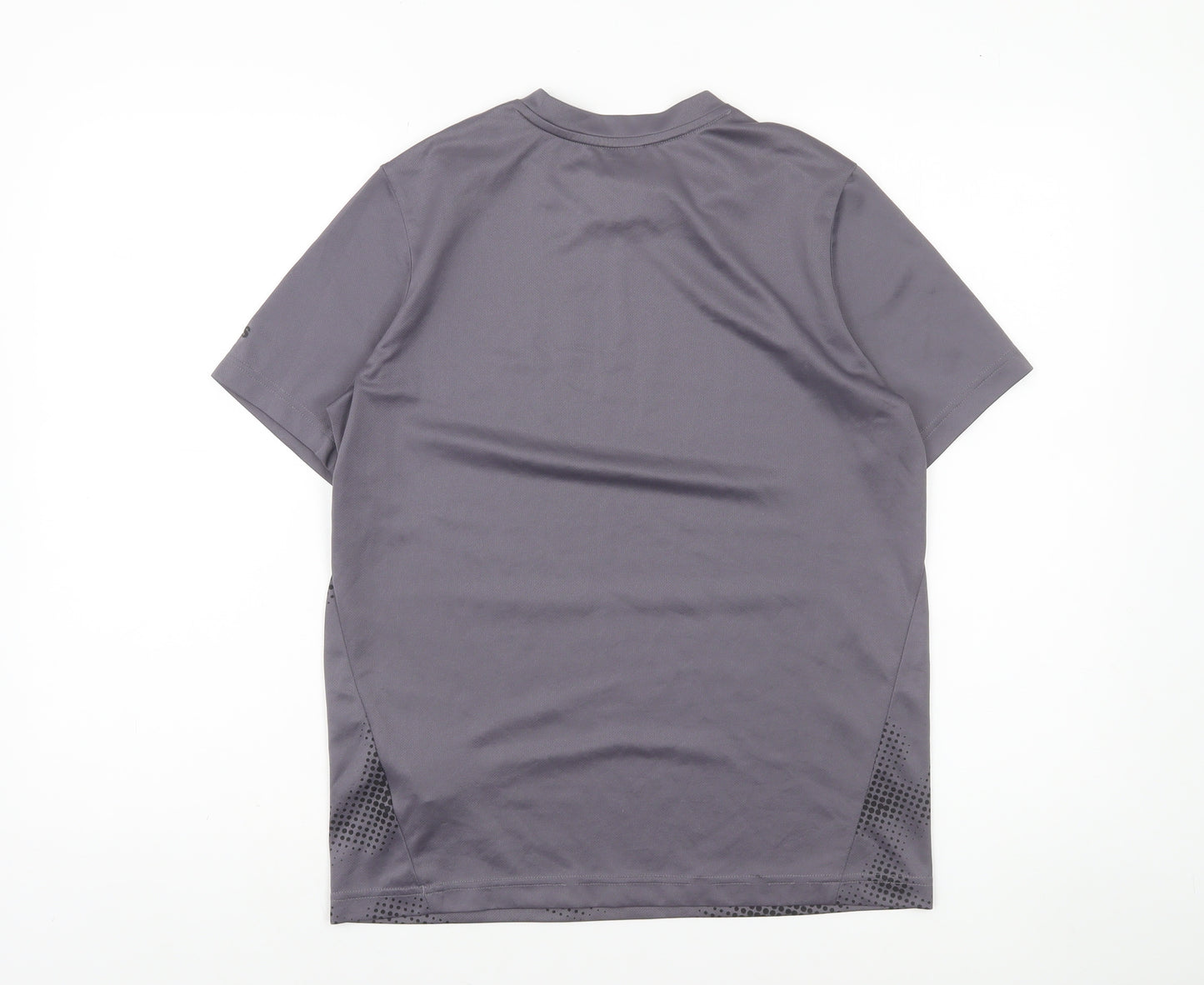 Adidas Boys Grey Camouflage Short Sleeve Training T-Shirt 13-14 Years