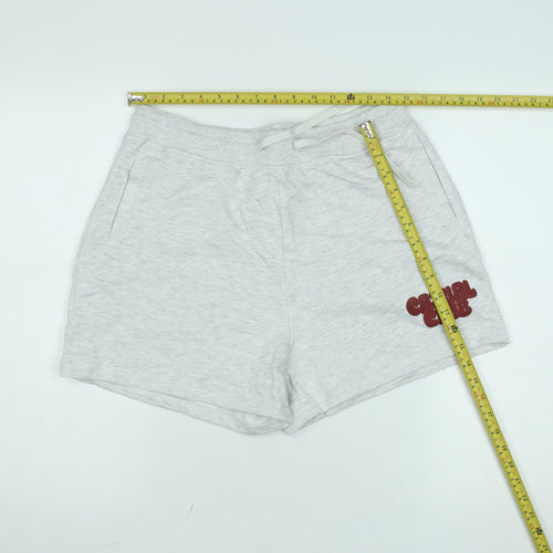 Dunnes Women’s Grey Sweat Shorts Medium Casual Club Logo
