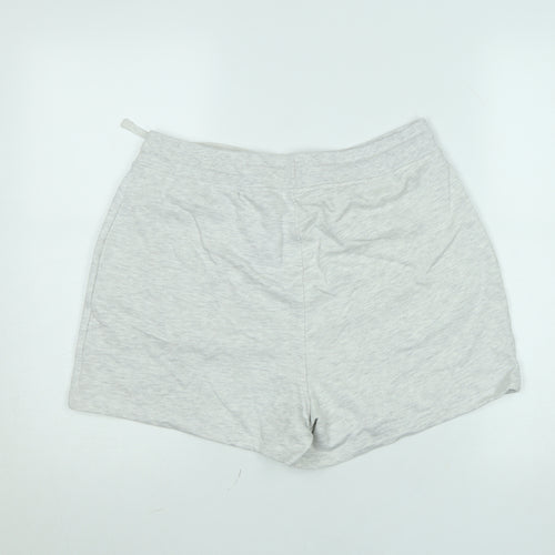 Dunnes Women’s Grey Sweat Shorts Medium Casual Club Logo