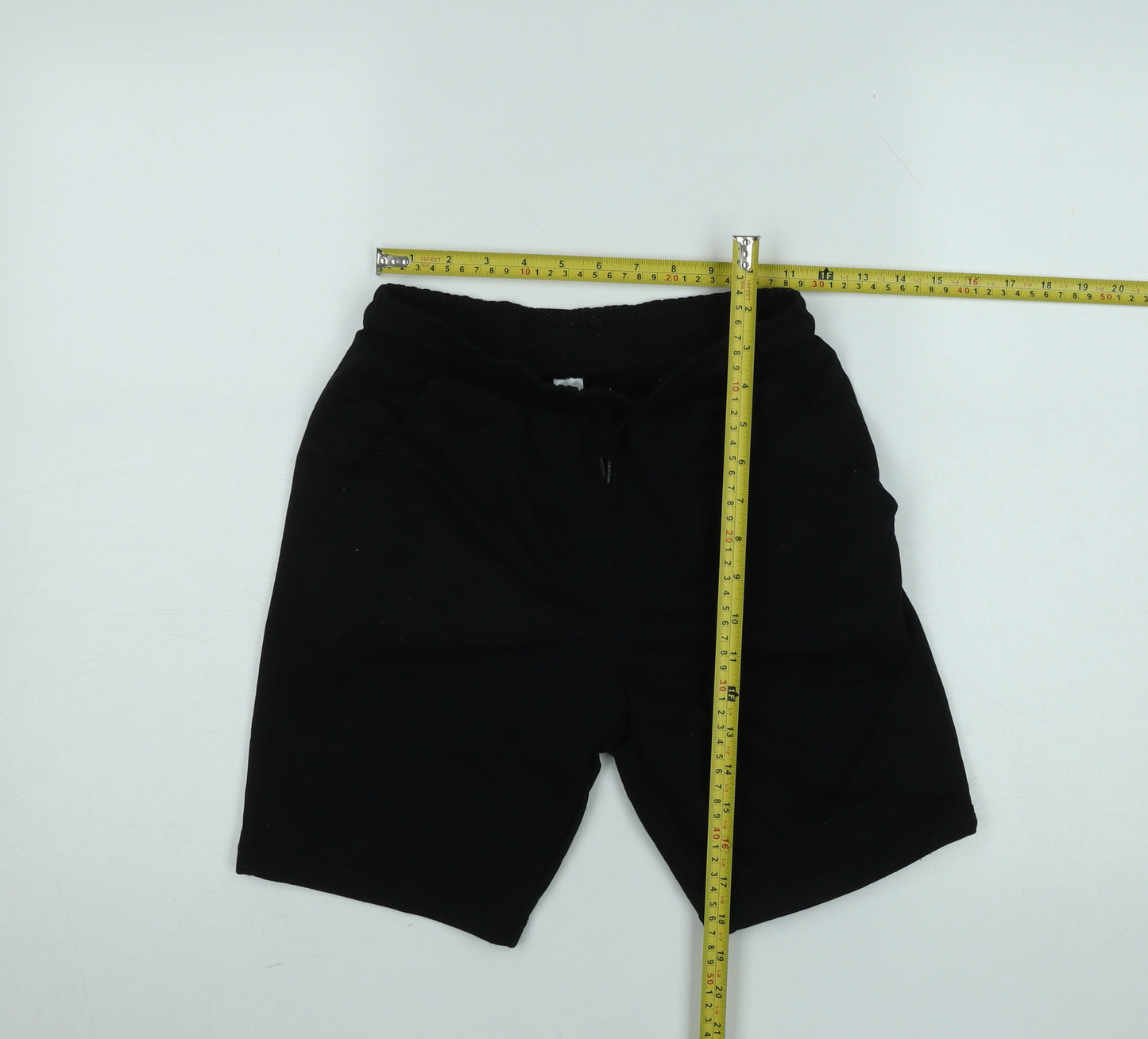 Dunnes Stores Boys Black Athletic Jersey Shorts Size 27in Elastic Waist