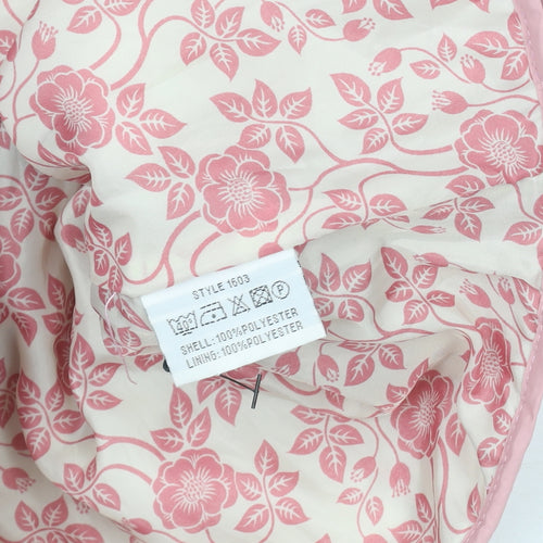 Champion Burford Women's Pink Quilted Mid-Length Jacket Size 10