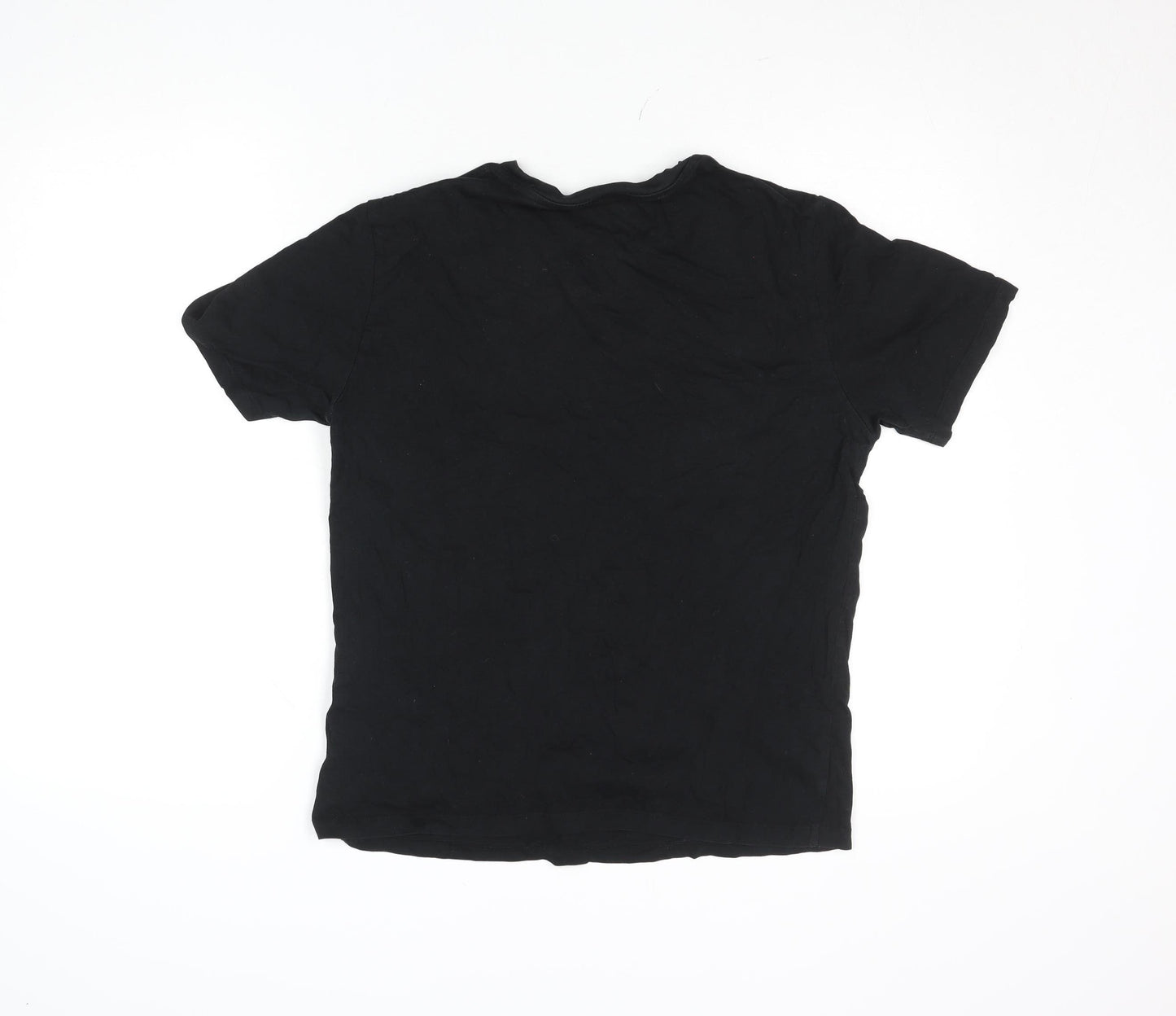 Levi’s Men’s Black Graphic Logo Crew Neck Cotton T-Shirt Size S