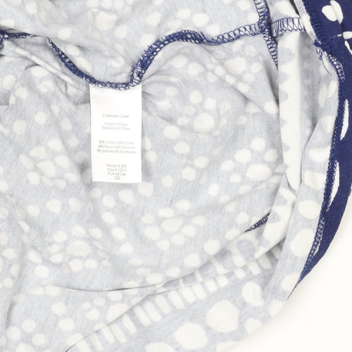 Coldwater Creek Women’s Blue Geometric Jersey Tunic Dress 3XL