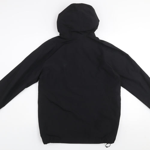 Sonneti Boys Black Hooded Windbreaker Jacket Age 13-14 Years