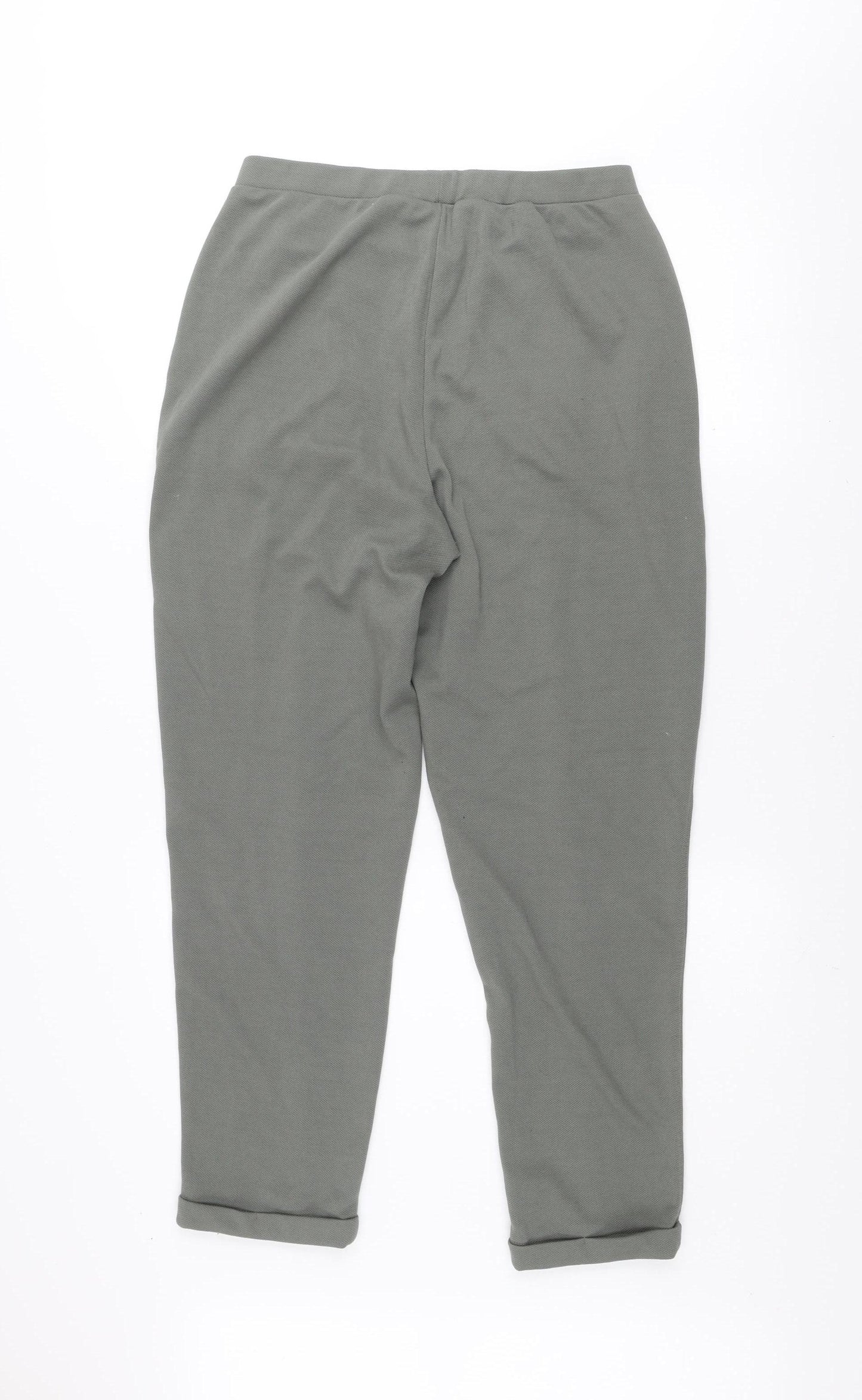 Mango Women’s Grey Jogger Style Tapered Trousers Size M